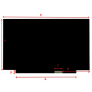 Laptop LCD Scherm 10,1 1024x600 WSVGA Glossy Widescreen (LED)