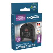 Ansmann Batterij tester voor AA, AAA, C, D en 9 volt blok batterijen