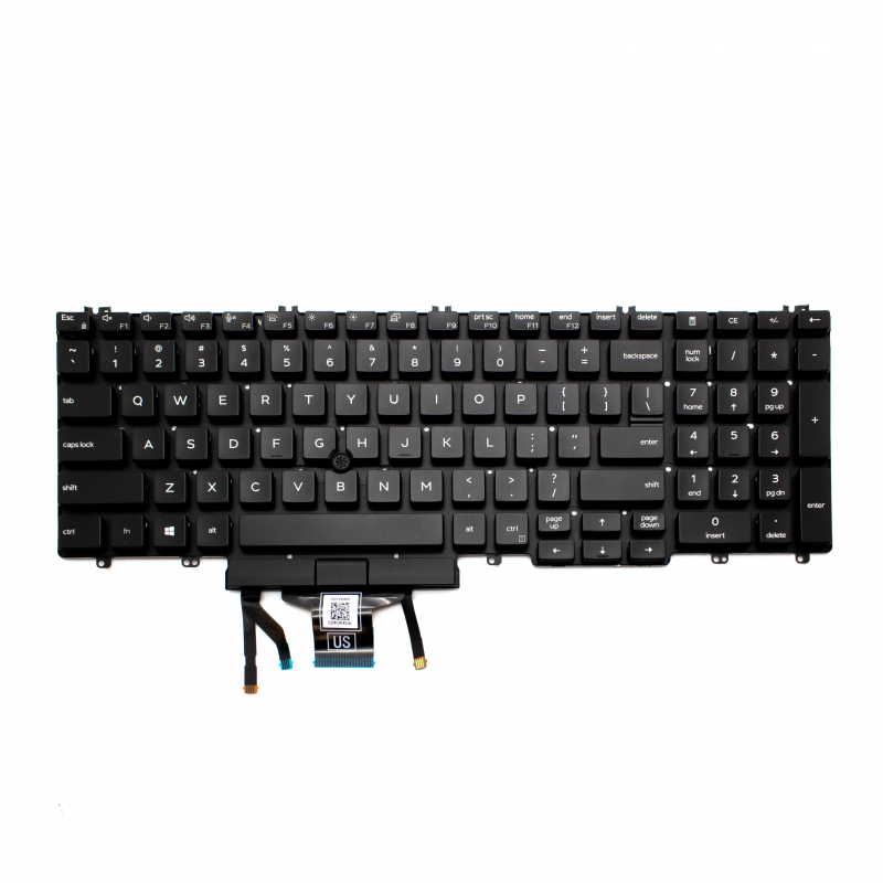Dell Precision 3540 (17WFD) Laptop keyboard-toetsenbord
