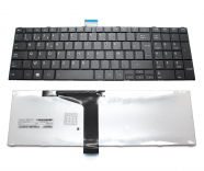 Keyboard voor Toshiba Satellite Azerty Zwart Chiclet