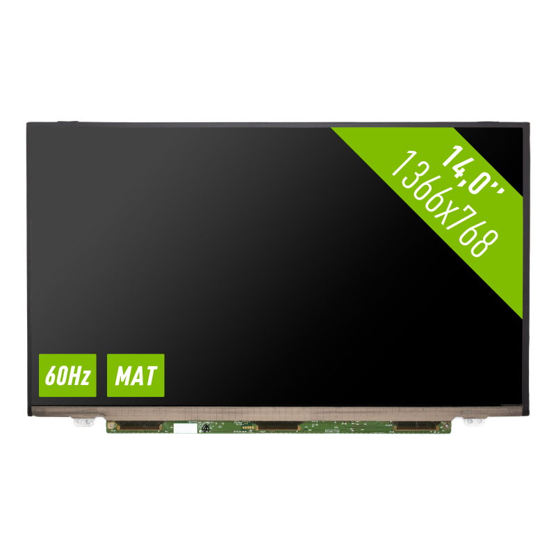 Laptop LED LCD 14,0 Inch HD Mat 40-pins Slimline - € 79,95 - Op voorraad, direct leverbaar.