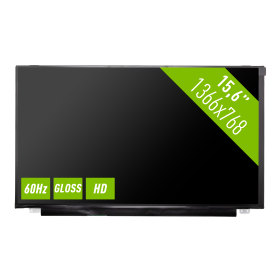 Laptop LED LCD Scherm 15,6 Inch 1366x768 eDP Glossy 30-pins Slimline