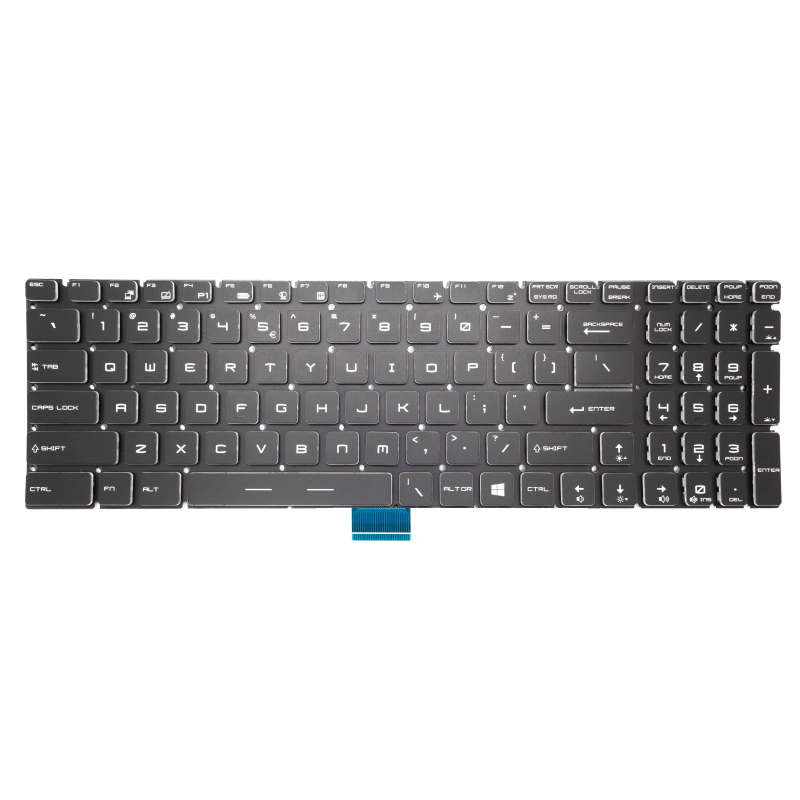 MSI GE75 Raider 10SE-008US Laptop keyboard-toetsenbord